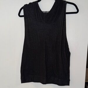 MT Black Sleeveless Tank Top